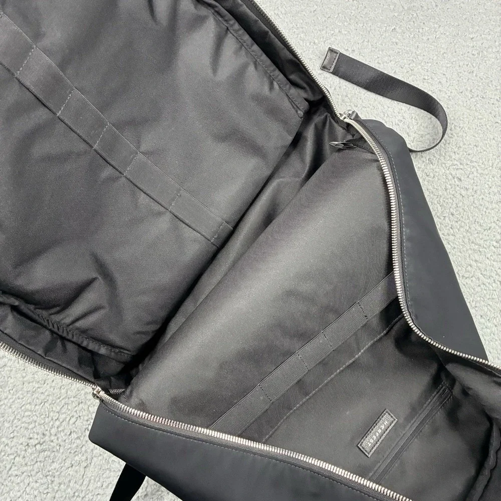 Haerfest x Mercedes-Benz Limited Edition Black Nylon Leather Travel Backpack